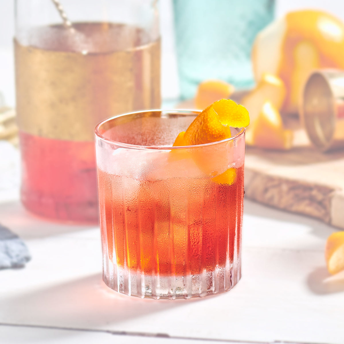 Put a Coffee Cube in Your Negroni