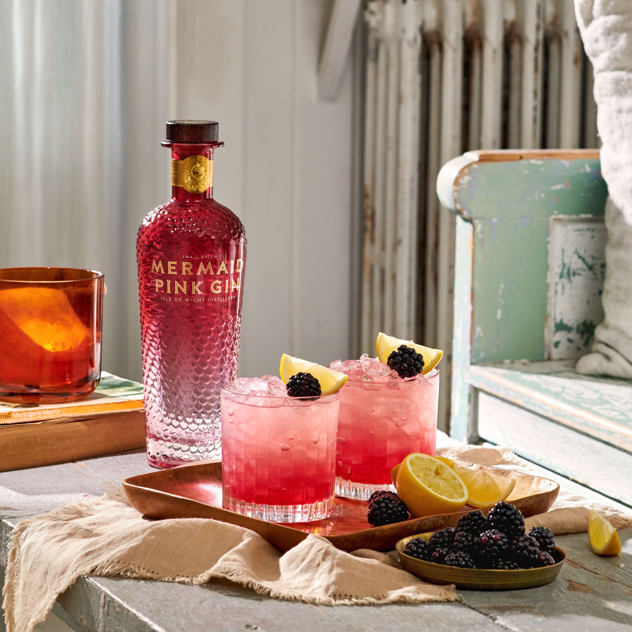 Mermaid Pink Gin - Isle of Wight Distillery