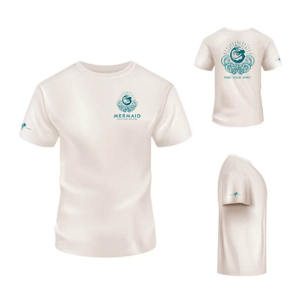 MERMAID T-SHIRT - CREAM
